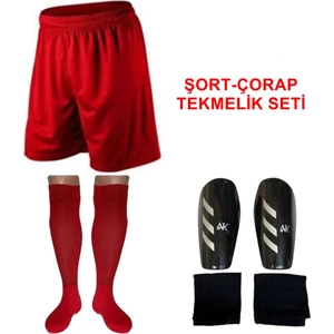 Lüx Futbol  Şort Çorap Tekmelik Seti