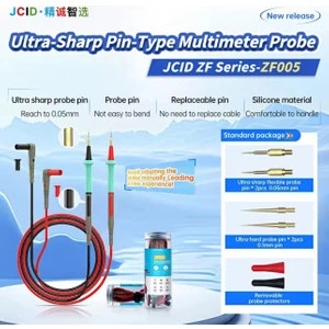 Jc ZF005 Ince Uçlu Multimetre Probu