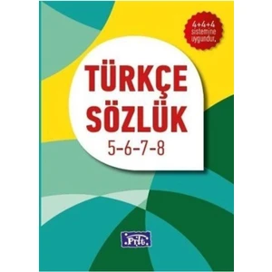 Türkçe Sözlük İlköğ. 5-6-7-8 -