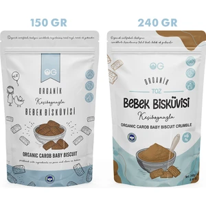 OG natural Organik Keçiboynuzlu Bebek Bisküvisi ve Keçiboynuzlu Bebek Bisküvi tozu seti
