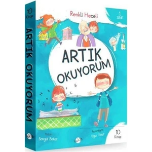 Kukla Çocuk Yayınları Artık Okuyorum Renkli Heceli Eğitici Kitap Seti – Songül Bakar, 9-12 Yaş Okuma Gelişim Serisi