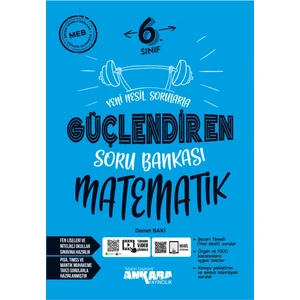 Ankara Yayıncılık 6.Sınıf  Matematik Güçlendiren Soru Bankası