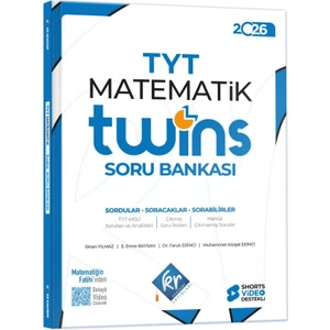 Tyt Twins Matematik Soru Bankası Kr Akademi Yayınları