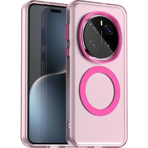 Digital Computer Home Honor Magic7 Pro 5g Kılıfı Magsafe Pc+Tpu+Pet Düşmeye Karşı Telefon Kılıfı ile Uyumlu-Kırmızı (Yurt Dışından)