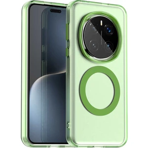 Digital Computer Home Honor Magic7 Pro 5g Kılıfı Magsafe Pc+Tpu+Pet Düşmeye Karşı Telefon Kılıfı ile Uyumlu-Yeşil (Yurt Dışından)