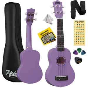 UKX-901PRP Mor Soprano Ukulele (Askı Çanta Metod Pena)