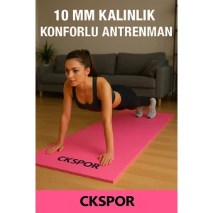 CK Spor  10 mm Pilates Yoga Minderi Spor Pilates Egzersiz  Matı