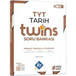 Kr Akademi Yayınları Tyt Twins Tarih Soru Bankası