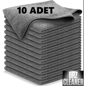 10 ADET 30X30 Mikrofiber Temizlik Bezi
