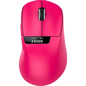 A7 Üç Modlu Kablosuz Fare Hafif PAW3311 Oyun Bt Ekranlı Fare Rgb Şarj Tabanlı Fare