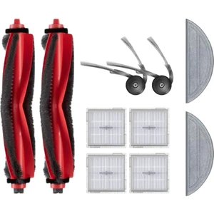 Roborock S8 Pro (Ultra Değil!) Uyumlu Fırça Hepa Filtre Mop Seti-10 Parça