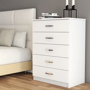 5 Çekmeceli Suntalam Şifonyer 72x44,5x98,3 cm – Modern, Dekoratif ve Kullanışlı Depolama Çözümü