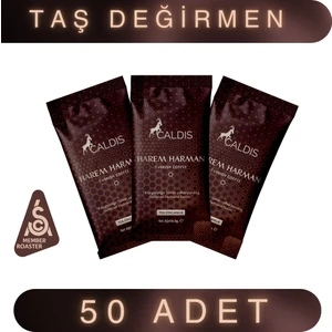 Harem Harman™ 50 Adet x 6g Tek Fincan Promosyon Türk Kahvesi (Günlük Taze Kavrum & Taze Öğütüm)