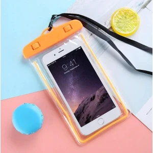 Ateştech Waterproof Bag Su Geçirmez Telefon Kılıfı Dalış Kılıfı Mavi