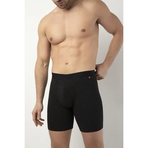 Desenli Uzun Paçalı Likralı Erkek Boxer 1014
