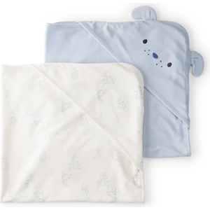 Erkek Bebek Mavi Havlu