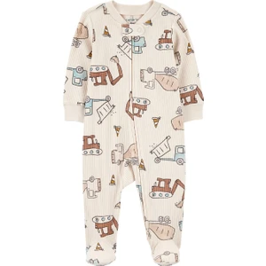 Erkek Bebek Ekru Uyku Tulumu