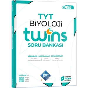 Tyt Twins Biyoloji Soru Bankası Kr Akademi Yayınları