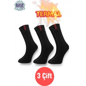 Erkek 3 Çift Termal Kayak Kışlık Havlu Çorap