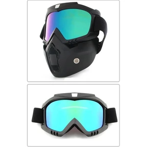 Jet Kask Maskesi Gökkuşağı