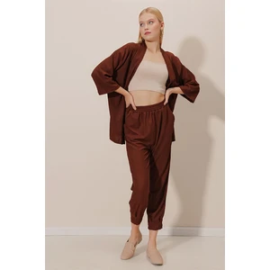 Bürümcük Hırka Pantolon Takım