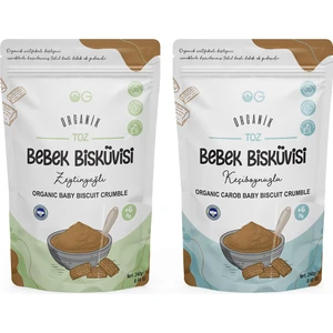OG natural Organik Keçiboynuzlu Ve Zeytinyağlı Bisküvi Tozu Seti +6 Ay