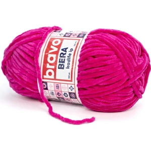 Bera Kadife Iplik 100 gr 120 Metre (Renk Kodu: 918) Fuşya