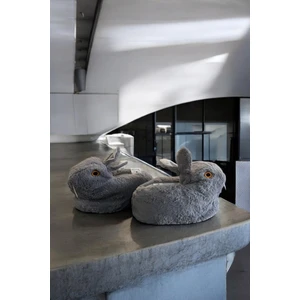 Tavşan Figürlü  Unisex Panduf