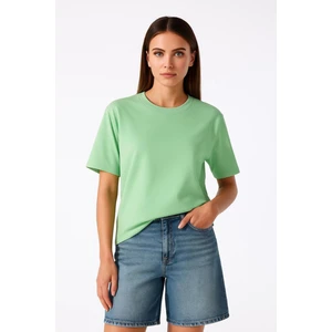 Basic Bisiklet Yaka  T-Shirt