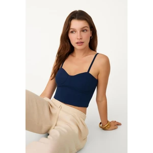 Askılı Ottoman Crop Büstiyer