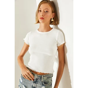 Kadın Fitilli Kaşkorse Bluz