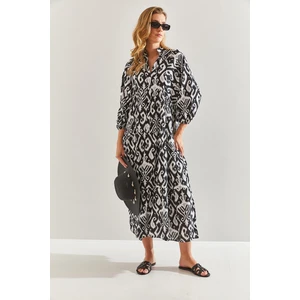 Kadın Multi Desenli Viskon Elbise