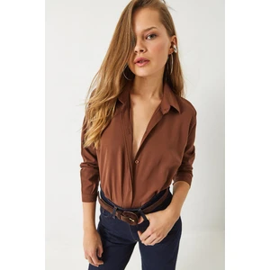 Kadın Regular Kalıp Basic Gömlek