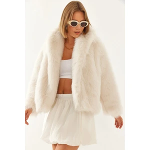 Kadın Premium Suni Kürk Ceket