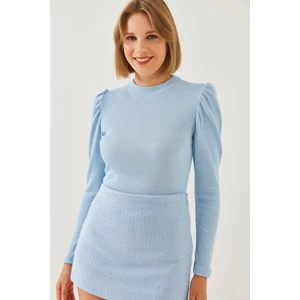 Kadın Prenses Kol Fitilli Bluz