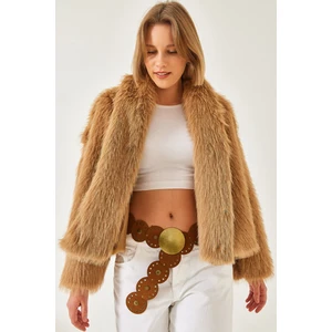 Kadın Premium Suni Kürk Ceket