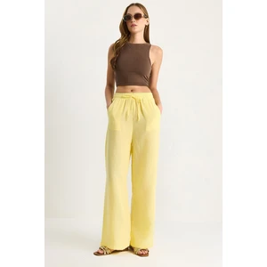 Kadın Müslin Palazzo Pantolon