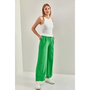 Kadın Kemeri Astarlı Pantolon