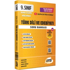 Ens Yayıncılık 9. Sınıf Türk Dili ve Edebiyatı Etkinlikli Soru Bankası