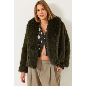 Kadın Premium Suni Kürk Ceket