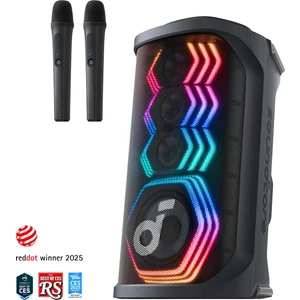 Soundcore Rave 3S 200W Yapay Zeka Destekli Karaoke Parti Hoparlörü - Ritme Duyarlı Işık Gösterisi - A31A3 (Anker Türkiye Garantili)