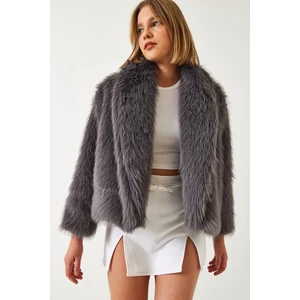 Kadın Premium Suni Kürk Ceket