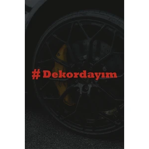#dekordayım, Dekordayım Oto Araba Motor Sticker