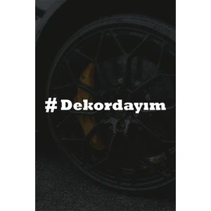 #dekordayım, Dekordayım Oto Araba Motor Sticker