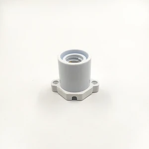 Dekoratif Plastik E14 Donanma Duyu Beyaz Renk (1 Adet)