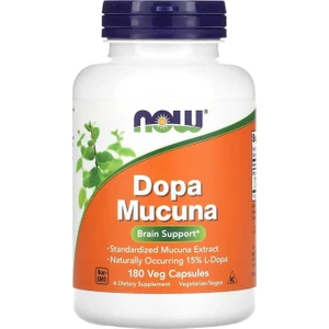 Now Foods Dopa Mucuna 180 Kapsül