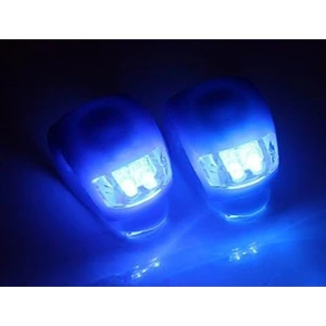2'li LED Bisiklet Lambası Ön ve Arka Için Aydınlatma Seti 3 Modlu Çakarlı Işık