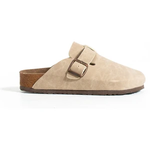 Unisex Önü Kapalı Anatomik Taban Tokalı Sabo Terlik