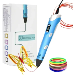 Mavi 3D Kalem (Mavi Renk)