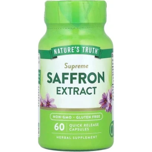 Nature's Truth Supreme Saffron Extract 60 Quick Release Capsules